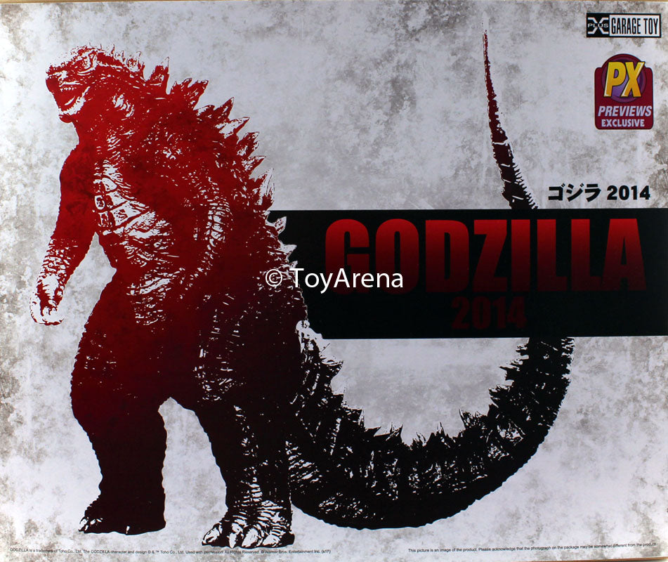 X-Plus Toho Series 2014 Godzilla Preview Exclusive 12" Vinyl Figure
