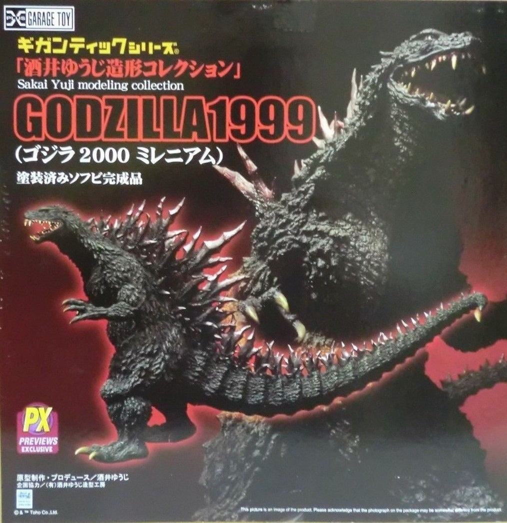X-Plus Toho Series 1999 Godzilla (Godzilla 2000: Millennium) Yuji Sakai Modeling Collection Vinyl Figure