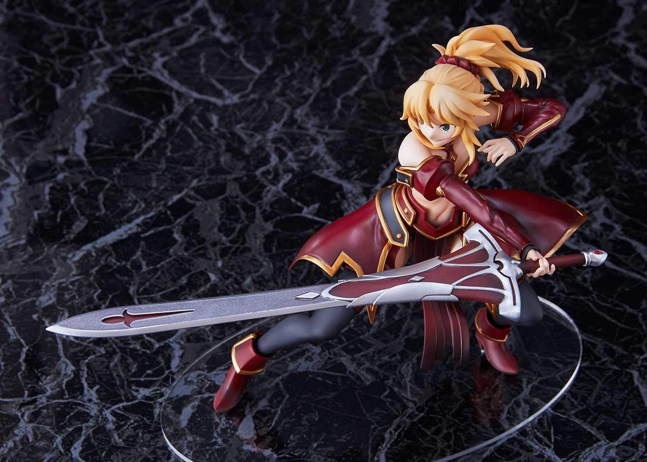 Aniplex 1/7 The Great Holy Grail War Saber of Red Scale Statue Figure 2