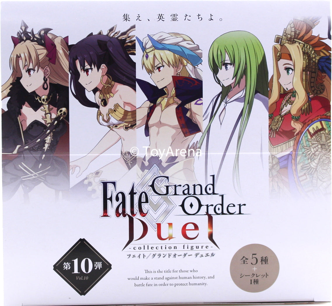 Fate Grand Order Duel Collection Figure Tenth Release Vol 10 Trading Figures Box Set of 6