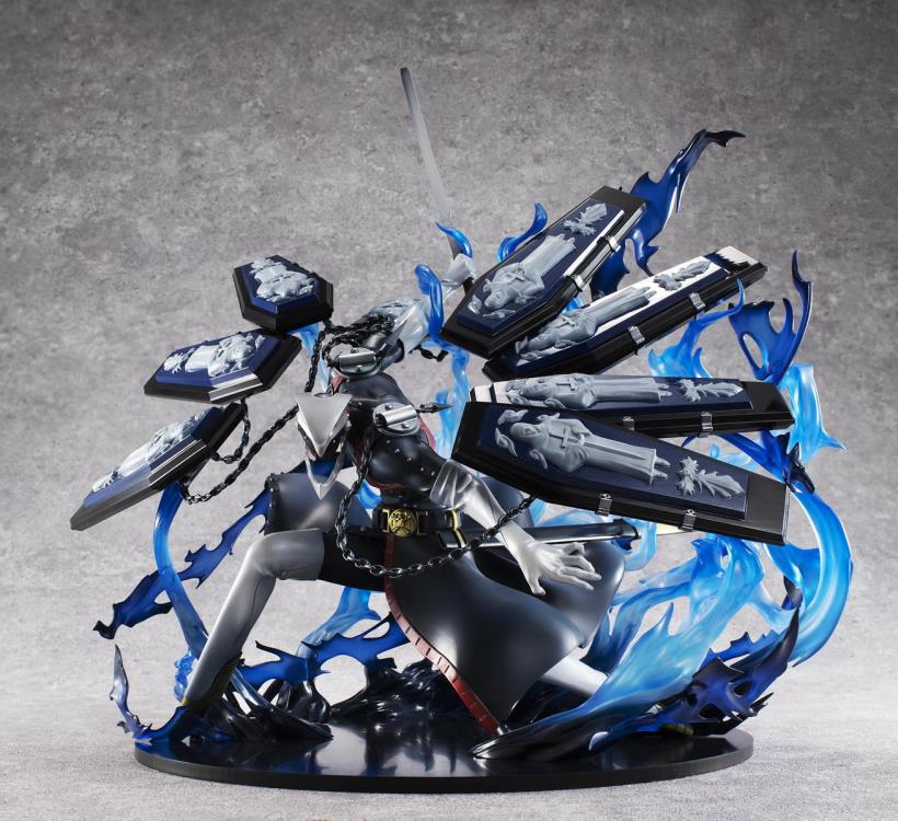 Megahouse Game Characters Collection DX: Persona 5 Thanatos PVC Statue 2