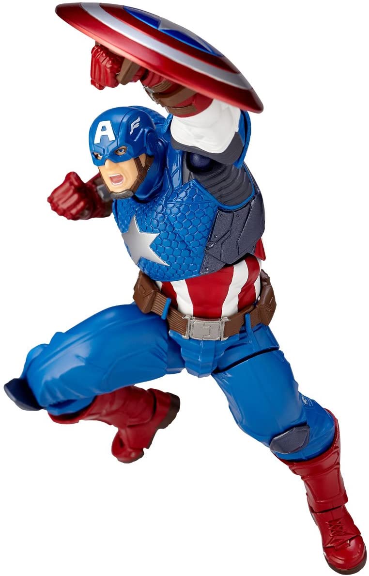 Amazing Yamaguchi Revoltech Figure Complx Captain America No.007