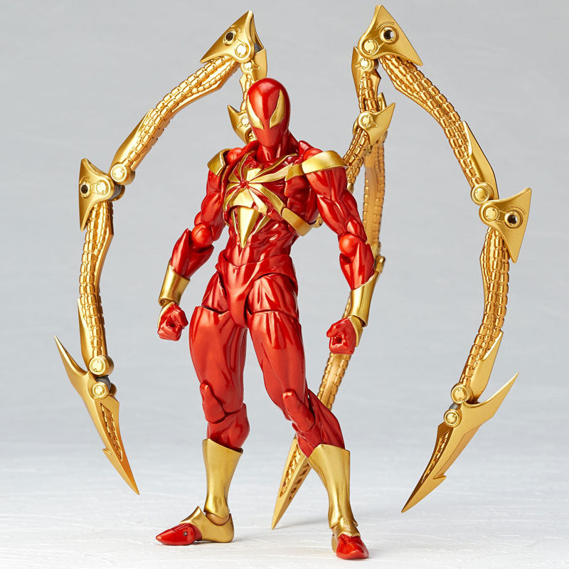 Amazing Yamaguchi Revoltech Figure Complex Spiderman Iron Spider No. 023