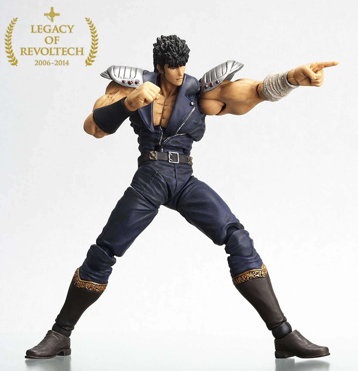 Kaiyodo Legacy of Revoltech LR-001 Fist of The North Star: Kenshiro Action Figure 2