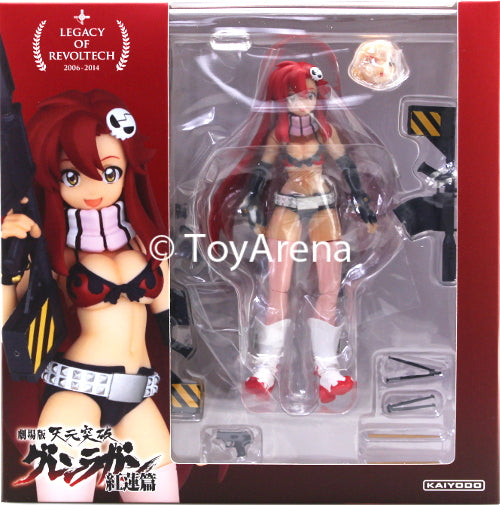 Kaiyodo Legacy of Revoltech LR-053 Gurren Lagann Yoko Movie Ver. Action Figure