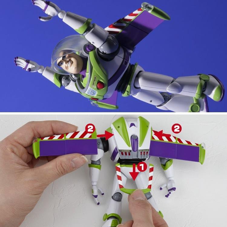 Kaiyodo Legacy of Revoltech LR-046 Toy Story Buzz Lightyear Action Figure 8