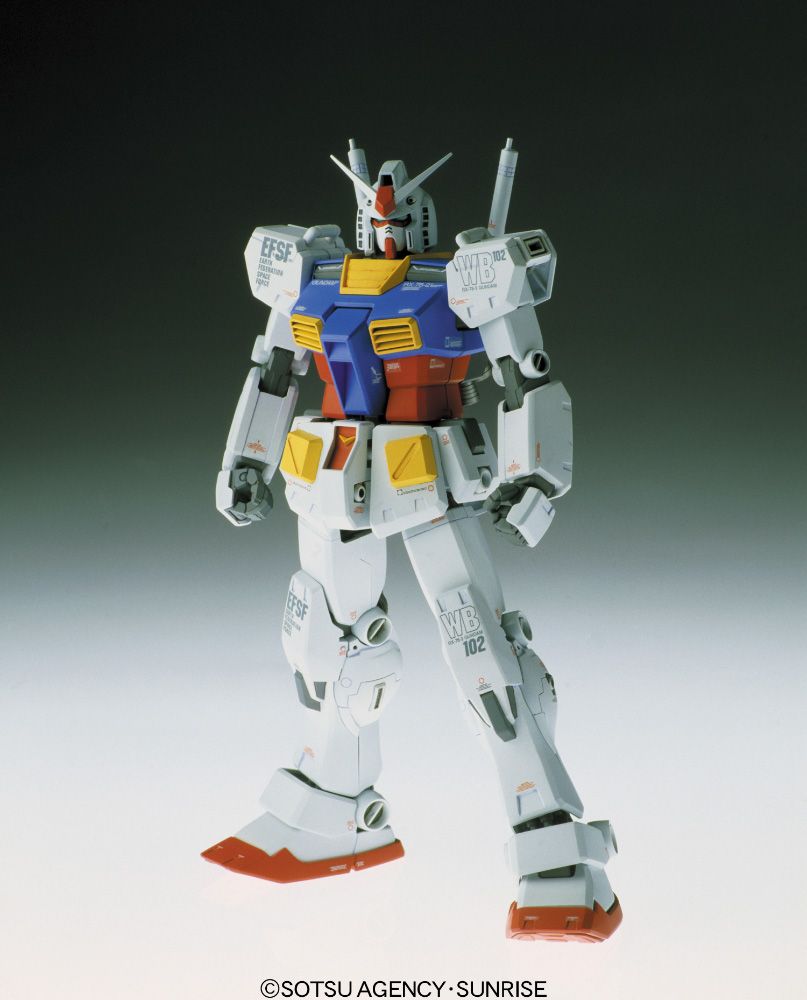 Gundam 1/100 MG Gundam 0079 RX-78-2 Ver. Ka Gundam Model Kit 2
