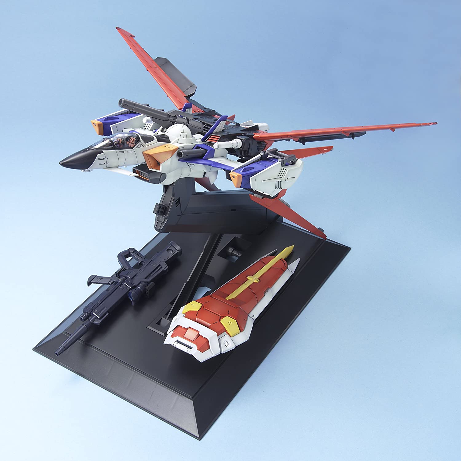 Gundam 1/60 PG Seed FX-550 Skygrasper + AQM/E-X01 Aile Striker Model Kit