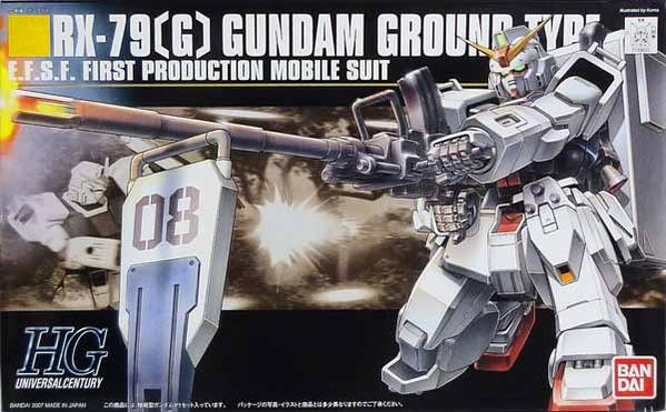 Gundam 1/144 HGUC #079 The 08th MS Team RX-79[G] Gundam Ground Type Model Kit