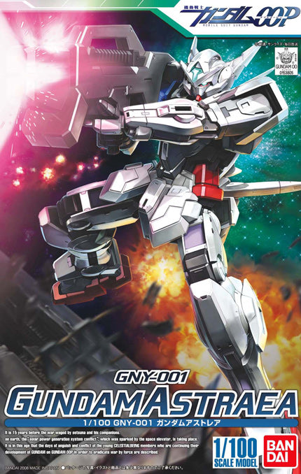 Gundam 1/100 NG 00 #05 GNY-001 Gundam Astraea Mobile Suit Model Kit
