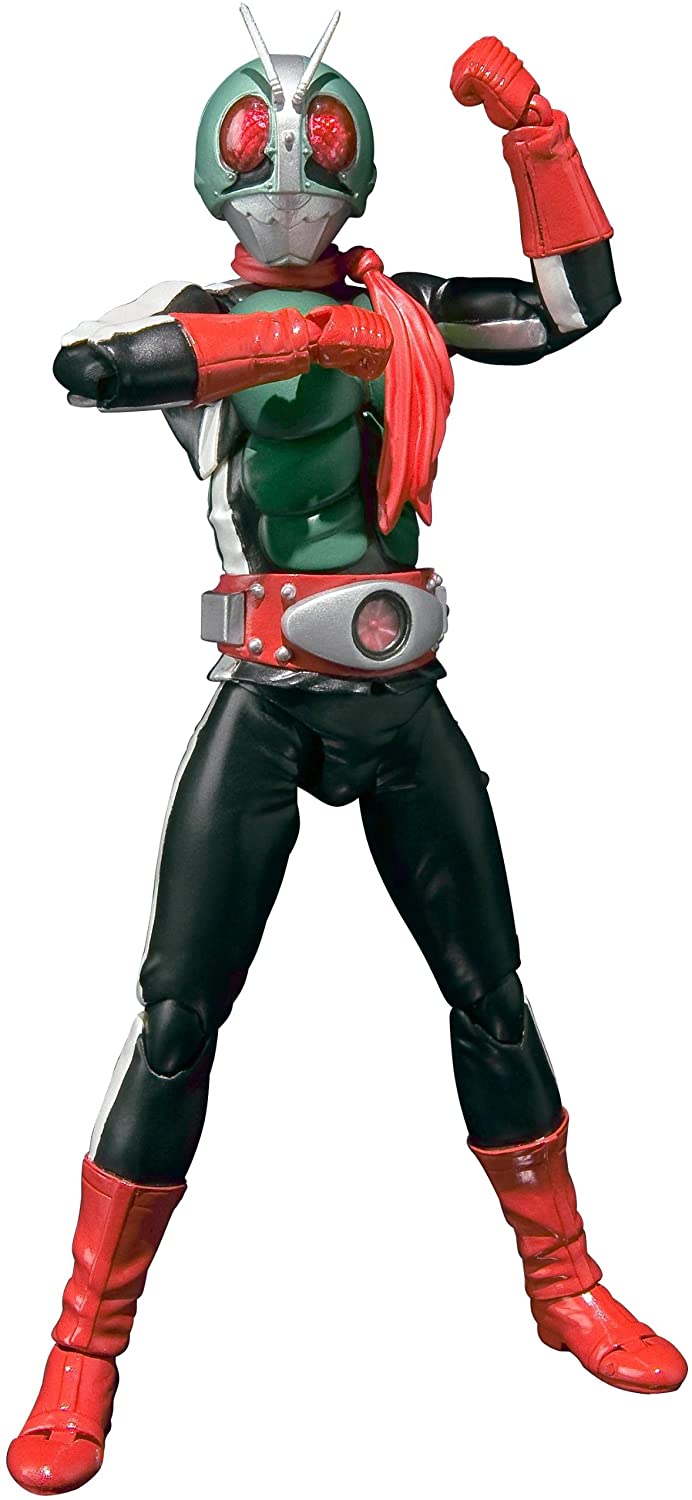 S.H. Figuarts Masked Rider 2 Shin Nigo Kamen Rider Action Figure (Item has Shelfware)