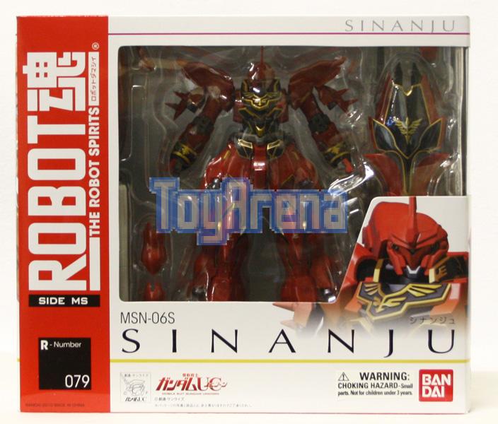 Robot Spirits Damashii #079 MSN-06S Sinanju Gundam Action Figure