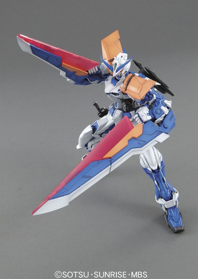 Gundam 1/100 MG Gundam Seed VS Astray MBF-P03 Gundam Astray Blue Frame Second Revise Model Kit 7