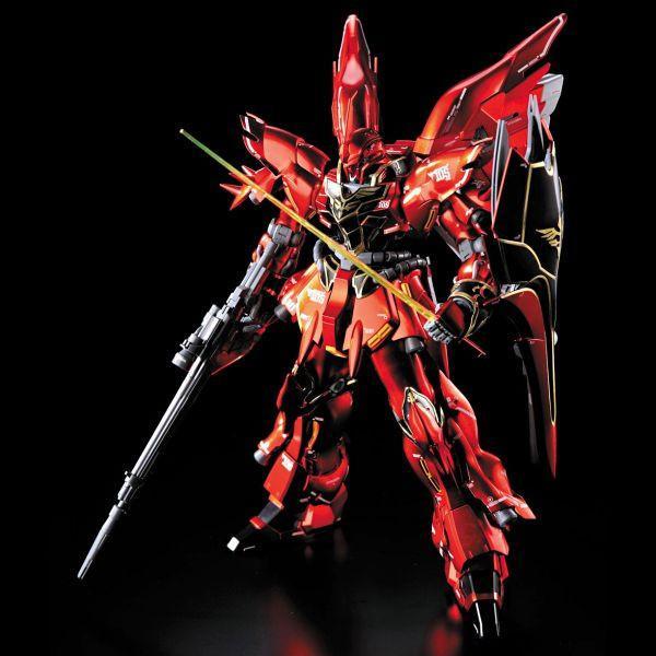 Gundam 1/100 MG Gundam Unicorn MSN-06S Sinanju Ver Ka Titanium Finish Model Kit