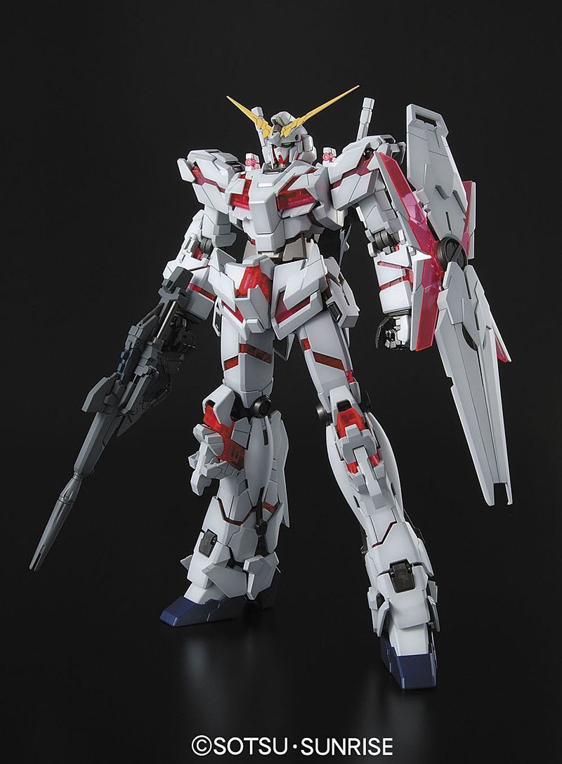 Gundam 1/100 MG RX-0 Unicorn Gundam Full Psycho-Frame Model Kit 3