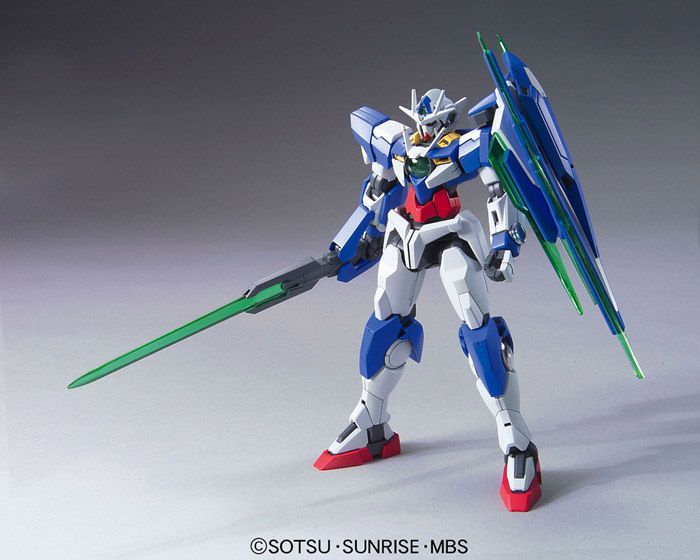 Gundam 1/144 HG 00 #66 Gundam 00 Awakening of the Trailblazer GNT-0000 00 Qan[T] Quanta Model Kit 2