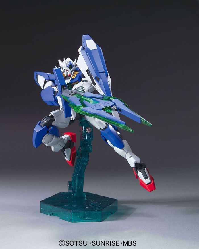 Gundam 1/144 HG 00 #66 Gundam 00 Awakening of the Trailblazer GNT-0000 00 Qan[T] Quanta Model Kit 4