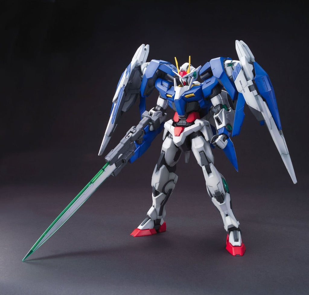 Gundam 1/100 MG 00 GN-0000+GNR-010 OO Raiser Celestial Being Model Kit
