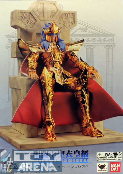 Saint Seiya Myth Cloth Crown Sea Emperor Poseidon Figure 1/6 Scale 12" Action Figure