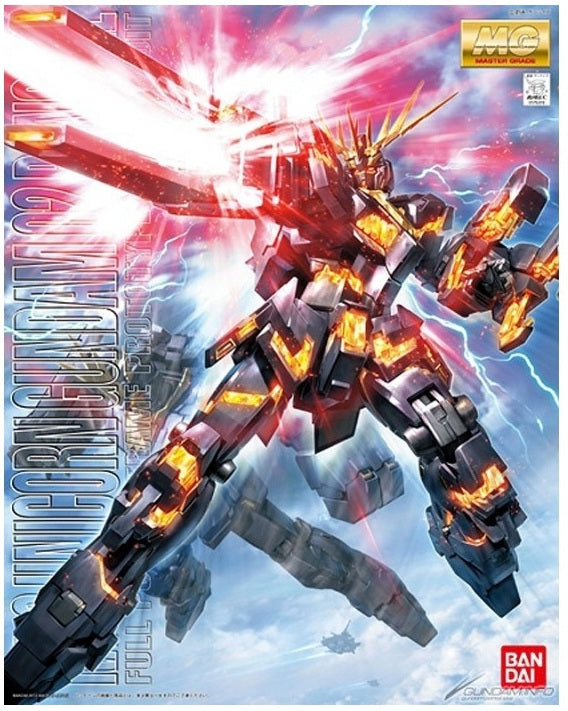 Gundam Unicorn 1/100 MG RX-0 Unicorn Gundam 02 Banshee Model Kit 1