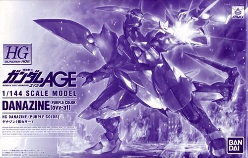 Gundam 1/144 HG AGE Danazine Purple Color High Grade Model Kit Exclusive