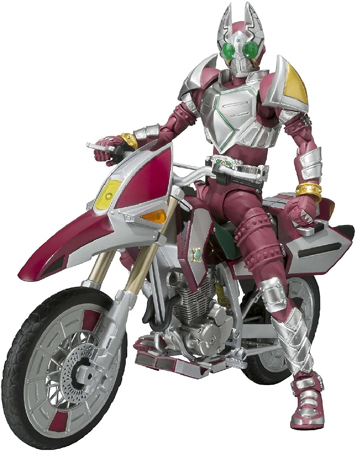S.H. Figuarts Masked Kamen Rider Garren & Red Rhombus Kamen Rider Action Figure (Item has Shelfware)