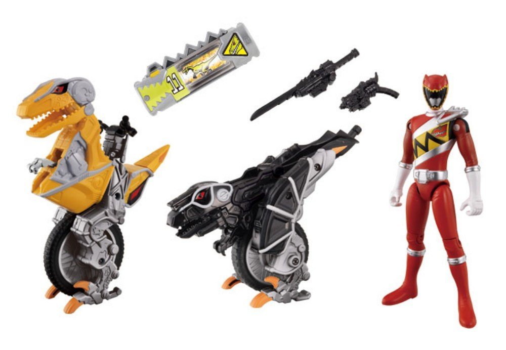 Power Ranger Kyoryuger Kyoryuja Juuden Sentai Dino Chaser With Red Ran