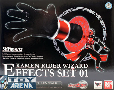 S.H. Figuarts Masked Kamen Rider Wizard Effect Set 01 Bandai Exclusive Action Figure