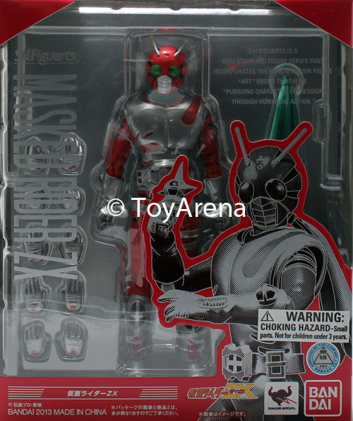 S.H. Figuarts Masked Kamen Rider ZX Action Figure (Item has Shelfware)