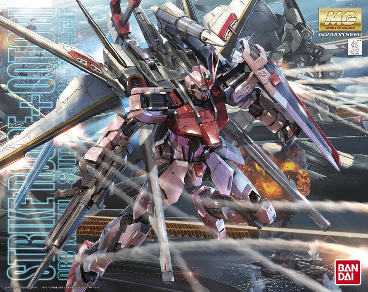 Gundam Seed HD 1/100 Remaster MG MBF-02 Strike Rouge + Ew454F Ootori Ver. RM Model Kit 1