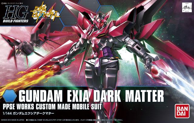 Gundam 1/144 HG #013 Gundam Exia Dark Matter PPGN-001 Model Kit 1