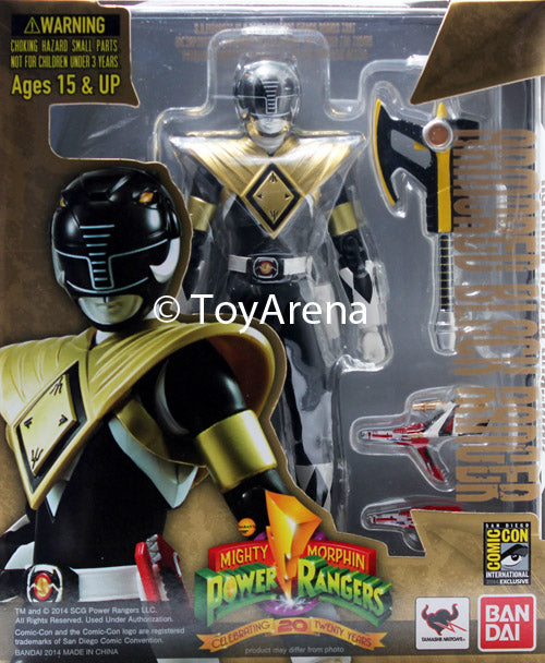 S.H. Figuarts Mighty Morphin Power Rangers Armored Black Ranger SDCC 2014 Exclusive