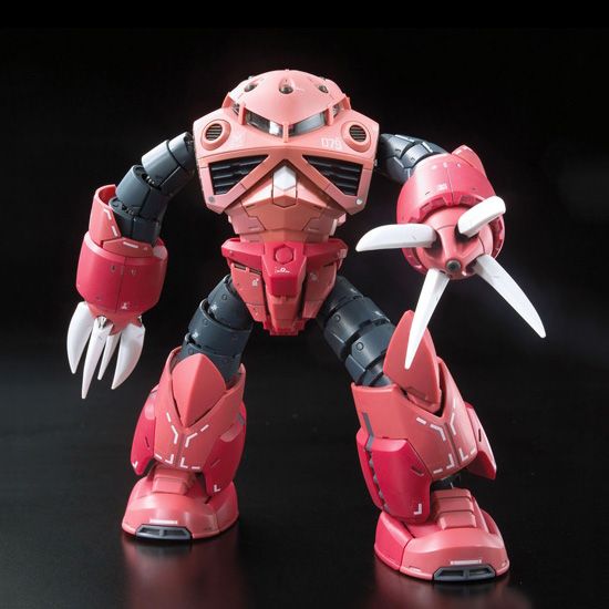 GUNDAM - RG 1/144 MSM-07S Z'GoK Char Custom - Model Kit : : Model  Kit Bandai Model Kit Gundam