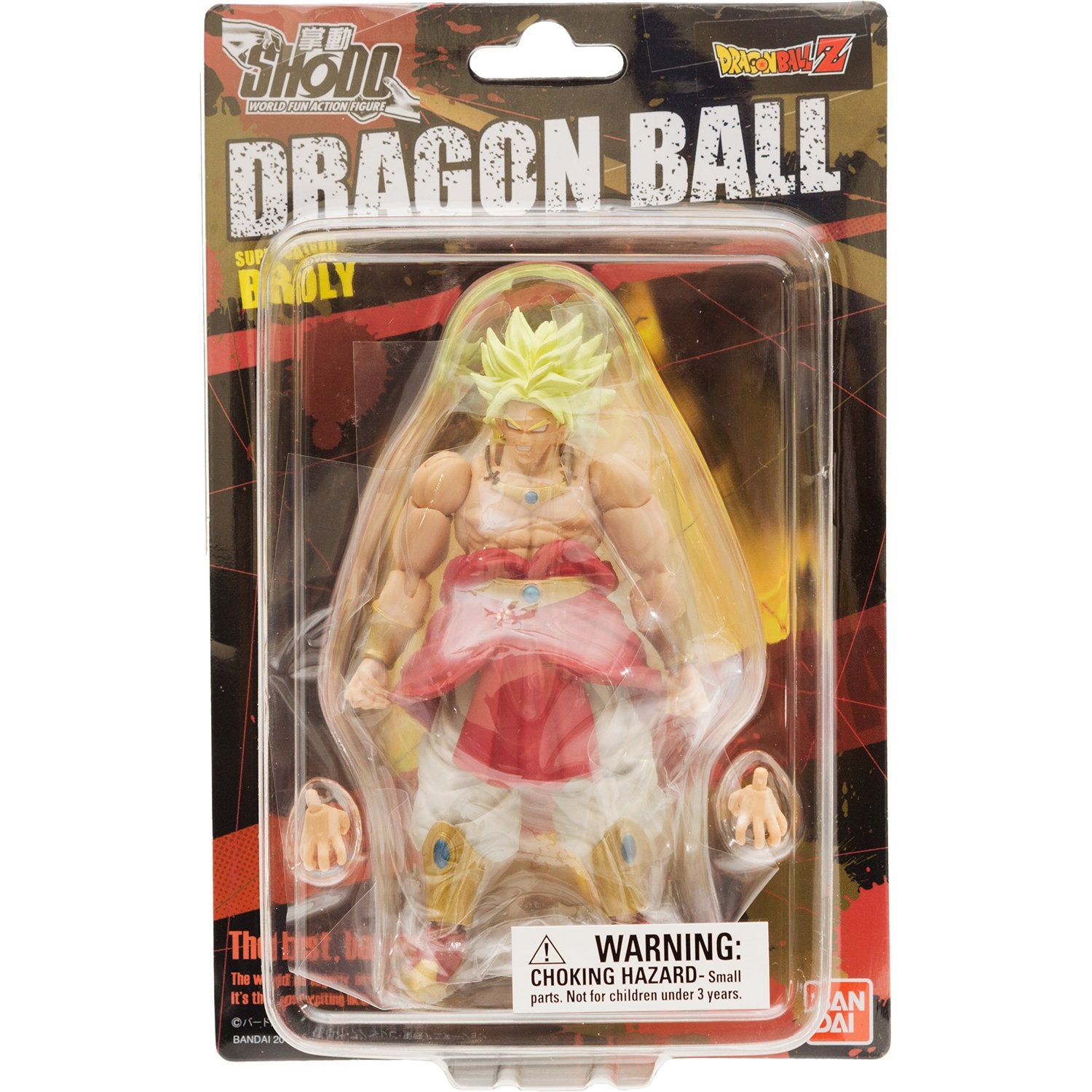 Bandai Dragon Ball Super Saiyan Broly Shodo Micro Action Figure 1