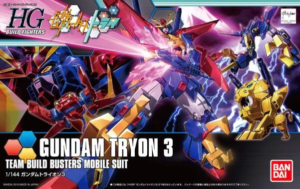 Gundam 1/144 HGBF #038 Gundam Tryon 3 Model Kit
