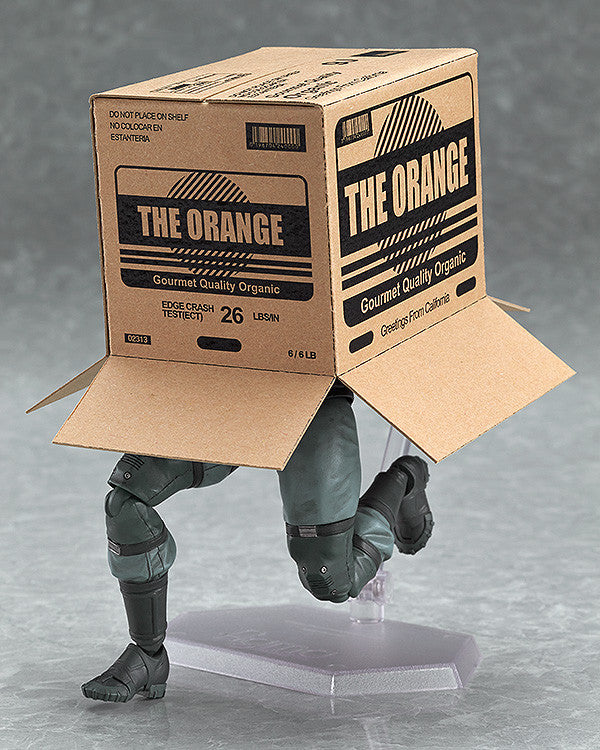 metal gear box Figma #243 Solid Snake MGS2 Ver Metal Gear Solid 2 Sons of Liberty