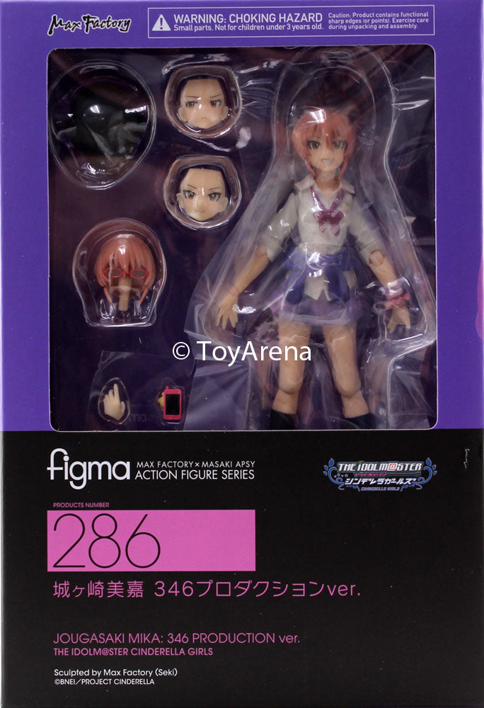 Figma #286 Jougasaki Mika: 346 Production Ver. The IDOLM@STER Cinderella Girls