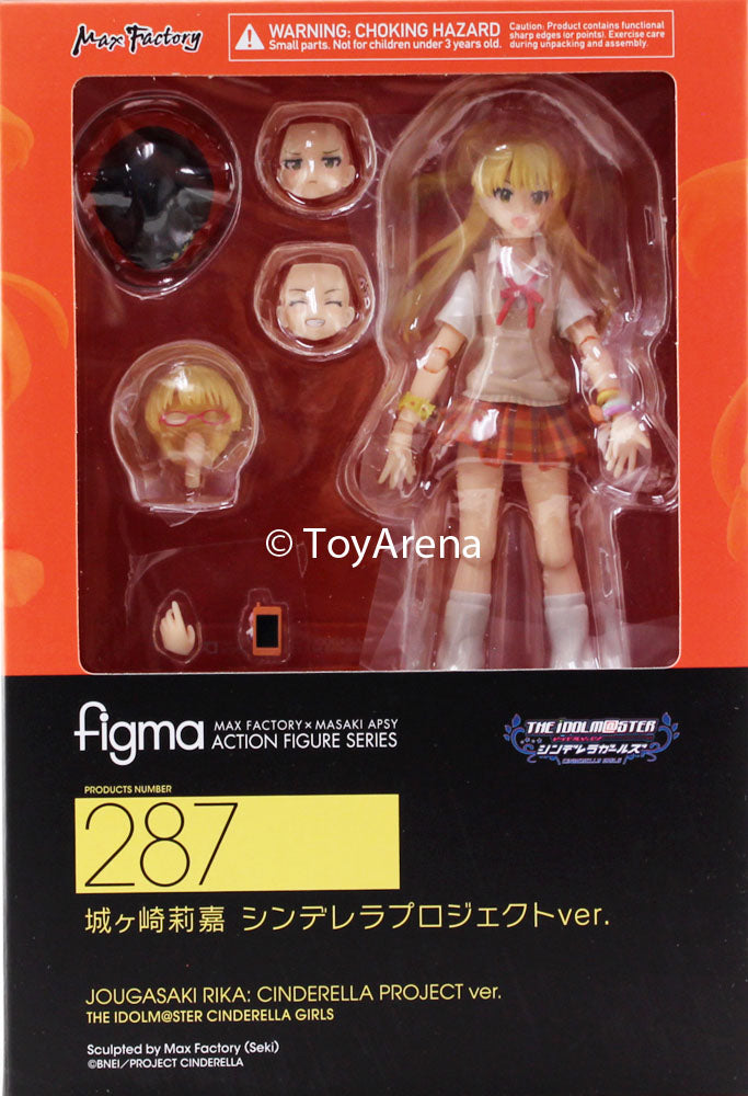 Figma #287 Jougasaki Rika: Cinderella Project Ver. The IDOLM@STER Cinderella Girls