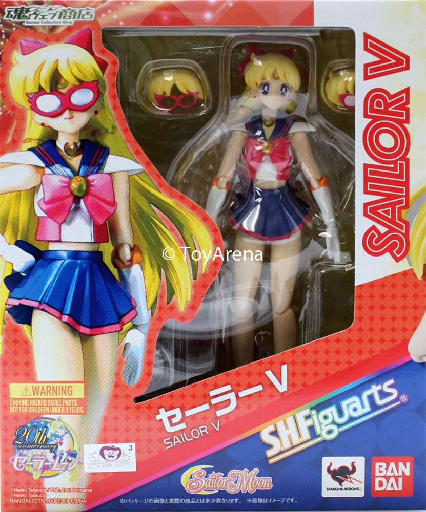 S.H. Figuarts Sailor V Sailor Moon Action Figure