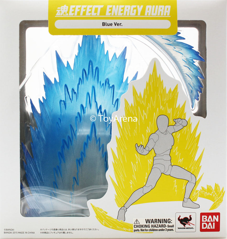 Tamashii Effect Energy Aura Blue Version Stand Base Stage S.H Figuarts