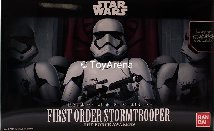Star Wars 1/12 Scale First Order Storm Trooper The Force Awakens Model Kit