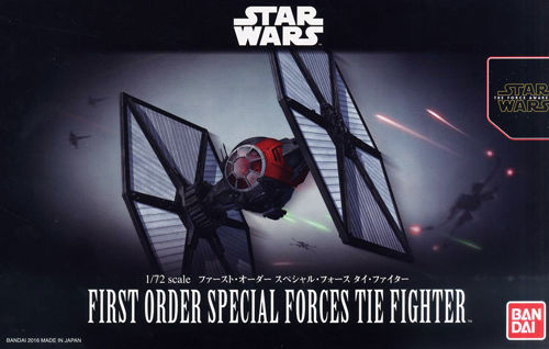 Star Wars 1/72 Scale First Order Special Forces Tie Fighter Model Kit