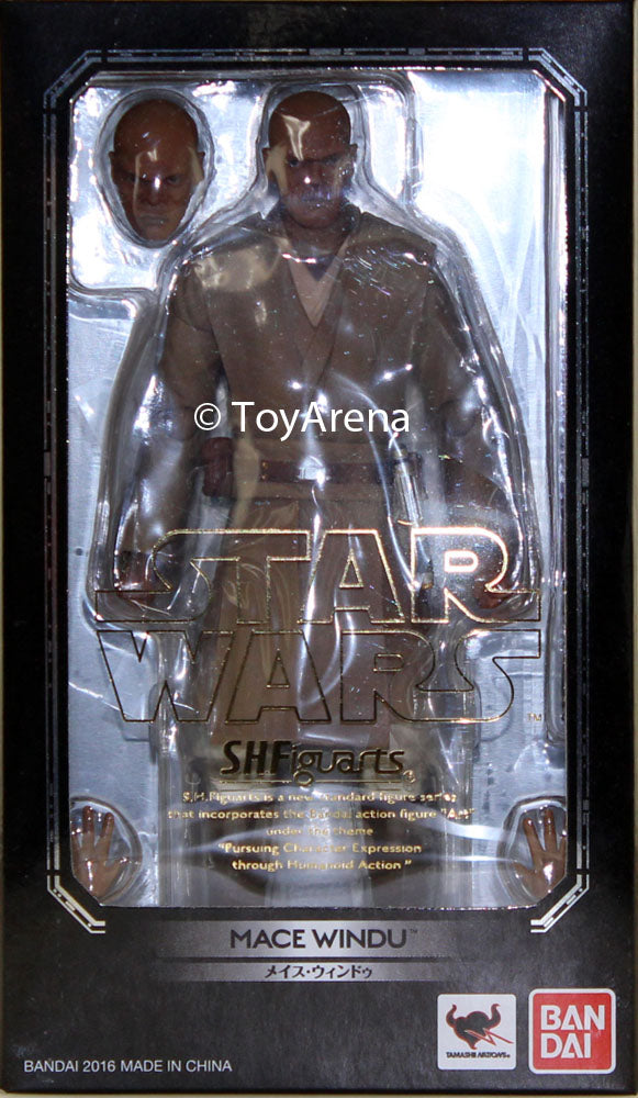 S.H. Figuarts Mace Windu Episode II Ver Star Wars Action Figure