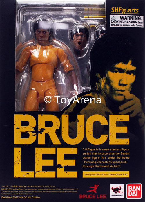 S.H. Figuarts Bruce Lee (Yellow Track Suit) Action Figure