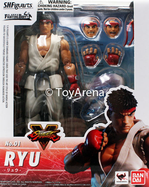 S.H. Figuarts Street Fighter V (5) Ryu Action Figure