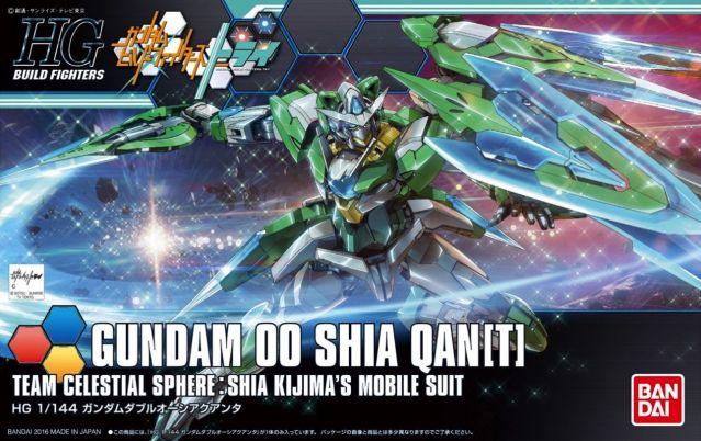 Gundam 1/144 HGBF #49 Gundam Build Fighters 00 Shia QAN[T] (Quanta) GNT-0000SHIA Model Kit 1