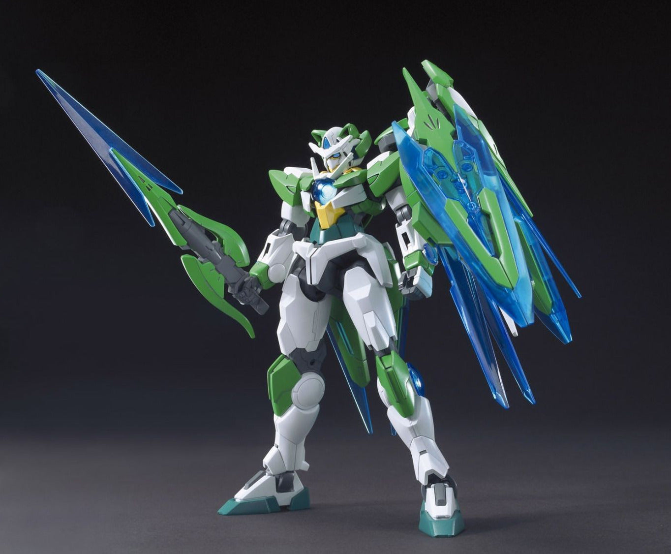 Gundam 1/144 HGBF #49 Gundam Build Fighters 00 Shia QAN[T] (Quanta) GNT-0000SHIA Model Kit 2