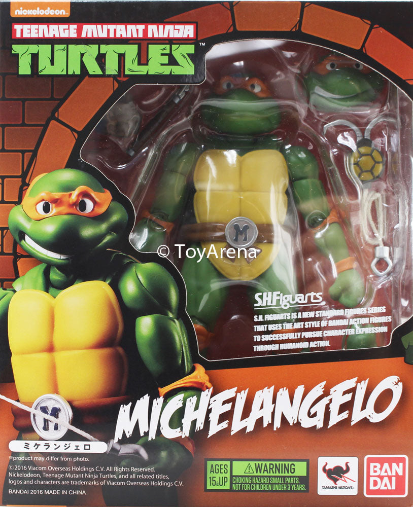 S.H. Figuarts Michelangelo Teenage Mutant Ninja Turtles Action Figure