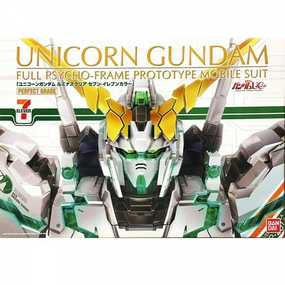 Gundam 1/60 PG Unicorn Gundam LUMINOUS CLEAR Seven Eleven RX-0 Model Kit 1