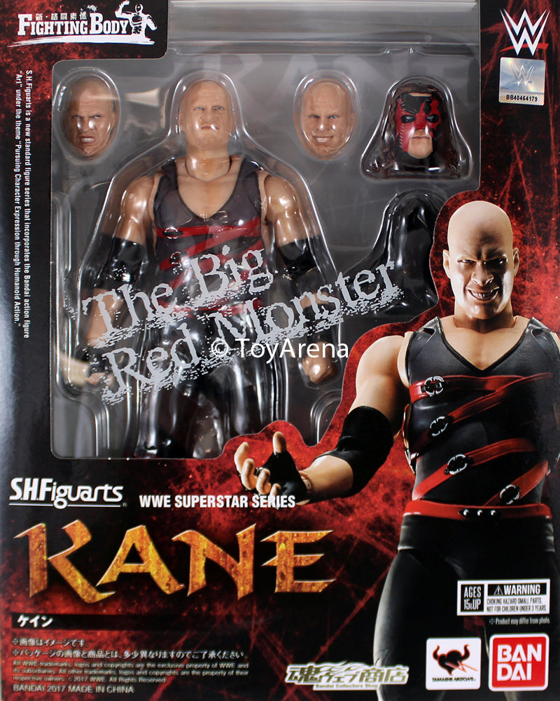 S.H. Figuarts Kane Glenn Thomas Jacobs WWE Action Figure